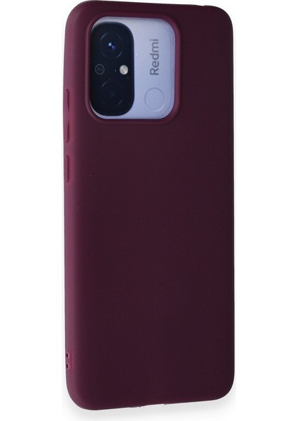 Xiaomi Redmi 12C Kılıf Yumuşak Silikon Kılıf - Mor