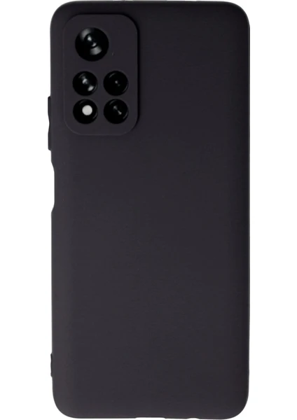 Xiaomi Redmi Note 11T Kılıf Yumuşak Silikon Kılıf - Siyah