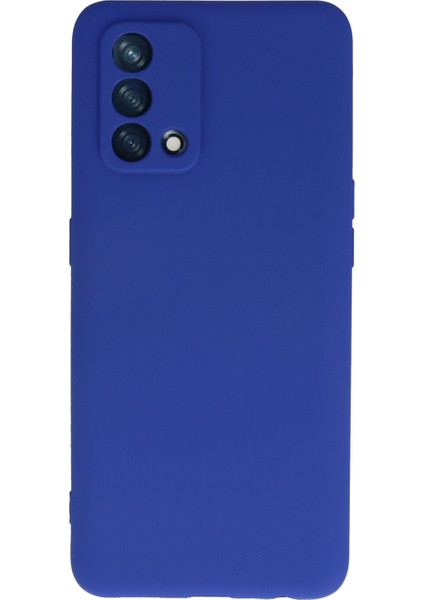 Oppo A74 4g Kılıf Yumuşak Silikon Kılıf - Lacivert
