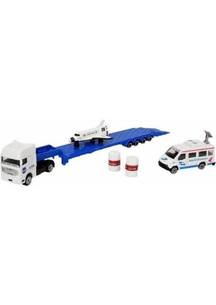 1:64 Aerospace Transporter Tır Uzay Seti - Keşif Aracı