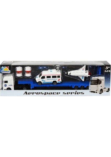 1:64 Aerospace Transporter Tır Uzay Seti - Keşif Aracı fiyatları