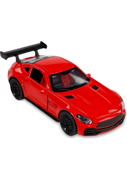 Çek Bırak Metal Spor Araba Kırmızı