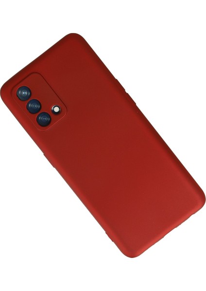 Oppo A74 4g Kılıf Yumuşak Silikon Kılıf - Kırmızı fiyatları