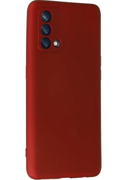 Oppo A74 4g Kılıf Yumuşak Silikon Kılıf - Kırmızı modelleri