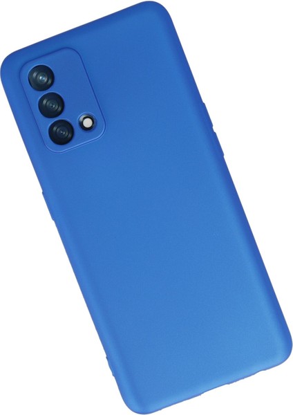 Oppo A74 4g Kılıf Yumuşak Silikon Kılıf - Mavi fiyatları