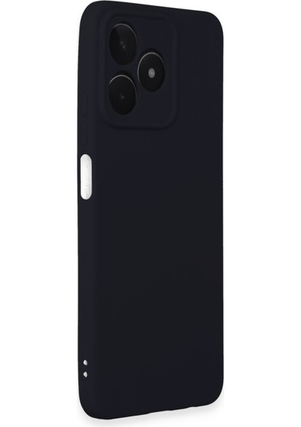 Realme C53 Kılıf Yumuşak Silikon Kılıf - Siyah