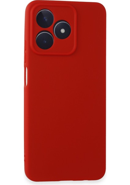 Realme C53 Kılıf Yumuşak Silikon Kılıf - Kırmızı