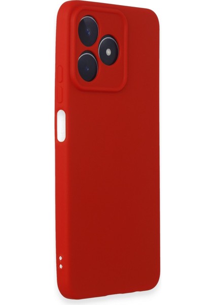 Realme C53 Kılıf Yumuşak Silikon Kılıf - Kırmızı