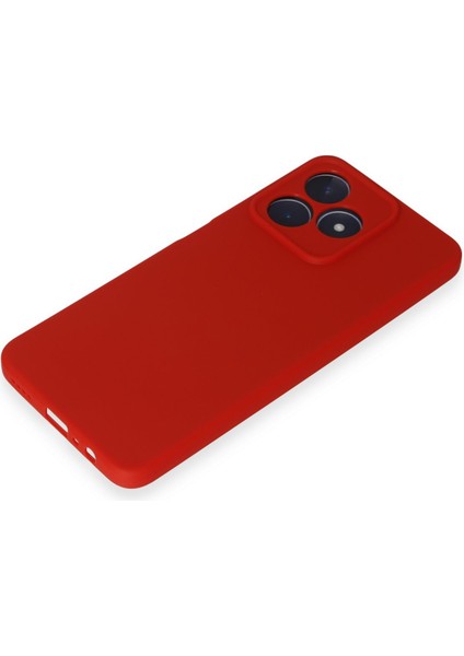 Realme C53 Kılıf Yumuşak Silikon Kılıf - Kırmızı