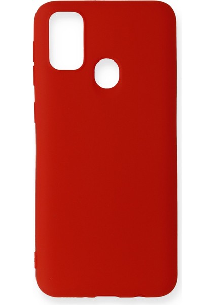 Samsung Galaxy M21 Kılıf Yumuşak Silikon Kılıf - Kırmızı