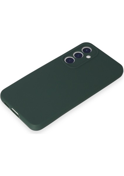 Samsung Galaxy S23 Fe Kılıf Yumuşak Silikon Kılıf - Koyu Yeşil fırsatları