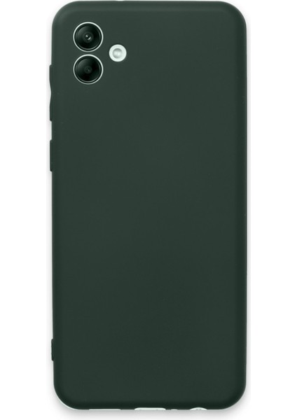 Samsung Galaxy A04E Kılıf Yumuşak Silikon Kılıf - Koyu Yeşil fiyatları