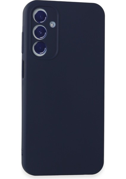 Samsung Galaxy A55 5g Kılıf Yumuşak Silikon Kılıf - Lacivert