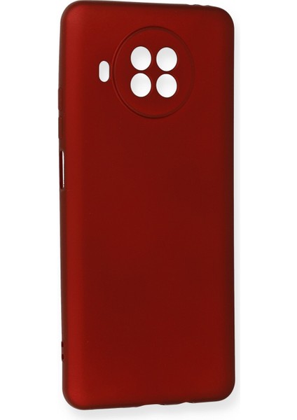 Xiaomi Mi 10T Lite Kılıf Yumuşak Silikon Kılıf - Bordo