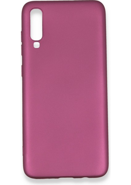 Samsung Galaxy A70 Kılıf Yumuşak Silikon Kılıf - Mürdüm