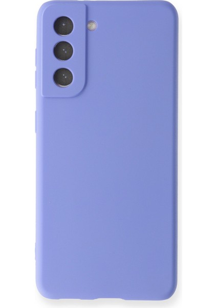 Samsung Galaxy S21 Fe Kılıf Yumuşak Silikon Kılıf - Lila