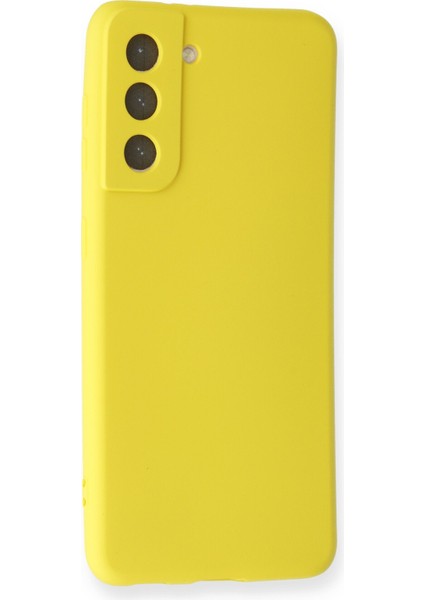Samsung Galaxy S21 Kılıf Yumuşak Silikon Kılıf - Sarı fiyatları