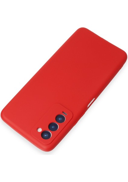 Tecno Camon 18P Kılıf Yumuşak Silikon Kılıf - Kırmızı