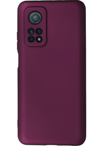 Xiaomi Mi 10T Kılıf Yumuşak Silikon Kılıf - Mürdüm