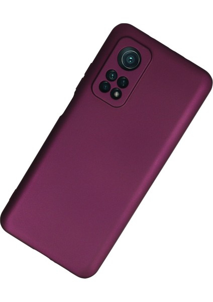 Xiaomi Mi 10T Kılıf Yumuşak Silikon Kılıf - Mürdüm modelleri