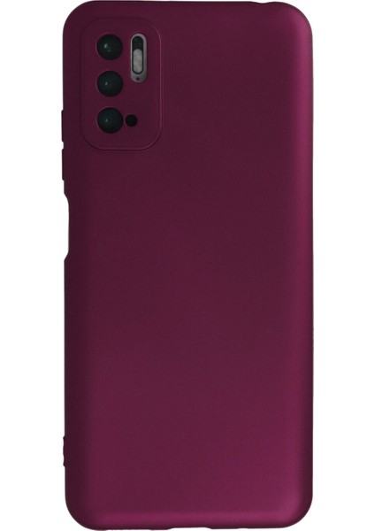 Xiaomi Poco M3 Pro Kılıf Yumuşak Silikon Kılıf - Mürdüm