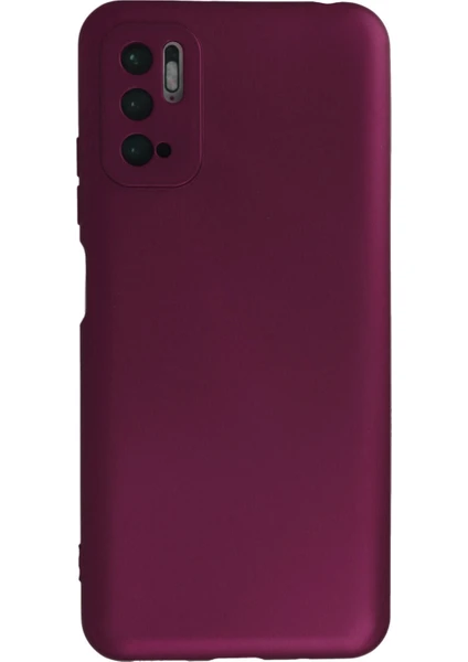 Xiaomi Poco M3 Pro Kılıf Yumuşak Silikon Kılıf - Mürdüm