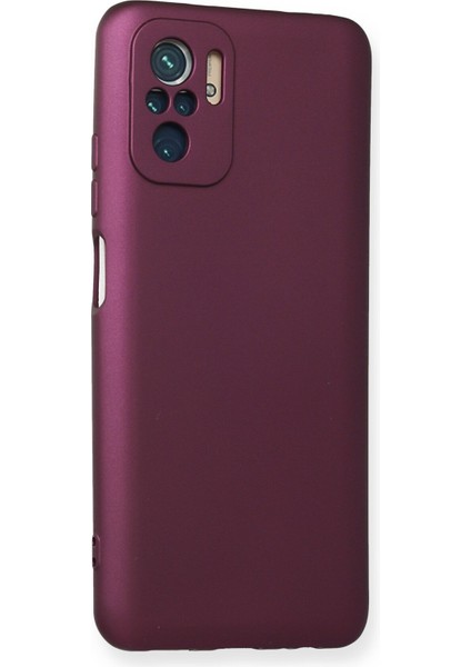 Xiaomi Poco M5S Kılıf Yumuşak Silikon Kılıf - Mürdüm
