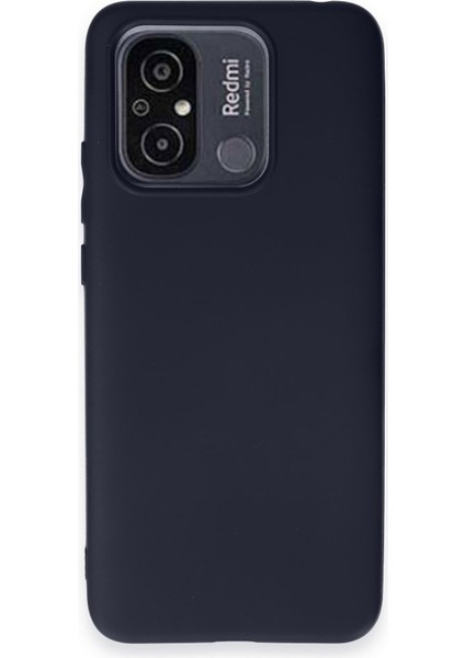 Xiaomi Redmi 12C Kılıf Yumuşak Silikon Kılıf - Lacivert