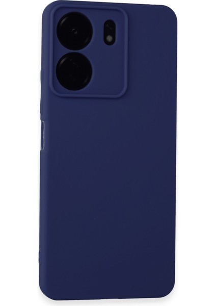 Xiaomi Redmi 13C Kılıf Yumuşak Silikon Kılıf - Lacivert