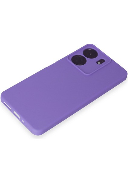Xiaomi Redmi 13C Kılıf Yumuşak Silikon Kılıf - Lila fırsatları