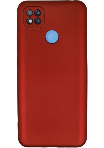 Xiaomi Redmi 9c Kılıf Yumuşak Silikon Kılıf - Bordo