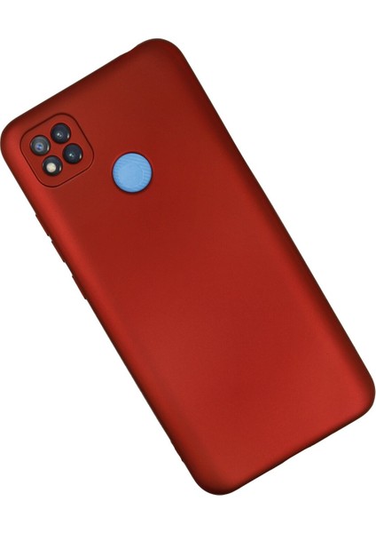 Xiaomi Redmi 9c Kılıf Yumuşak Silikon Kılıf - Bordo