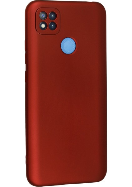 Xiaomi Redmi 9c Kılıf Yumuşak Silikon Kılıf - Bordo