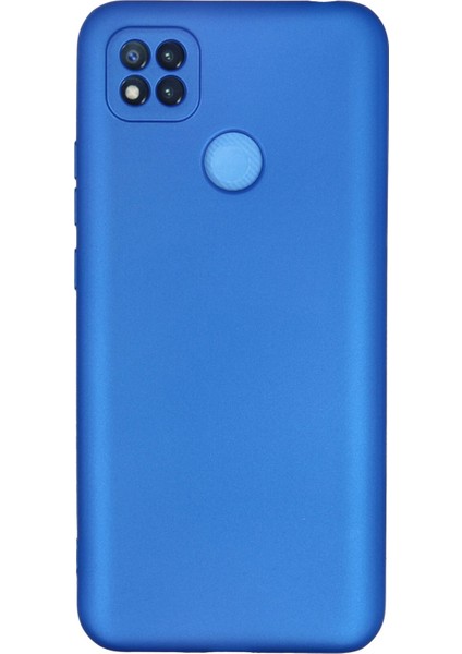 Xiaomi Redmi 9c Kılıf Yumuşak Silikon Kılıf - Mavi