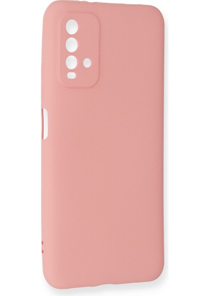 Xiaomi Redmi 9t Kılıf Yumuşak Silikon Kılıf - Pembe