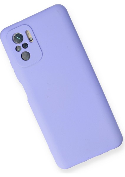 Xiaomi Redmi Note 10S Kılıf Yumuşak Silikon Kılıf - Lila