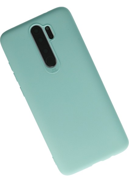 Xiaomi Redmi Note 8 Pro Kılıf Yumuşak Silikon Kılıf - Su Yeşili