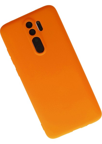 Xiaomi Redmi Note 8 Pro Kılıf Yumuşak Silikon Kılıf - Turuncu