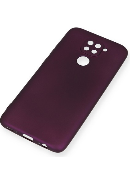 Xiaomi Redmi Note 9 Kılıf Yumuşak Silikon Kılıf - Mürdüm