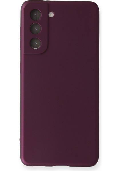 Samsung Galaxy S21 Fe Kılıf Yumuşak Silikon Kılıf - Mürdüm