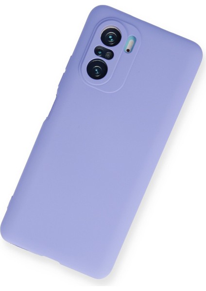 Xiaomi Mi 11I Kılıf Yumuşak Silikon Kılıf - Lila modelleri