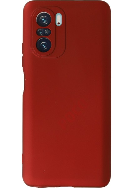 Xiaomi Poco F3 Kılıf Yumuşak Silikon Kılıf - Kırmızı