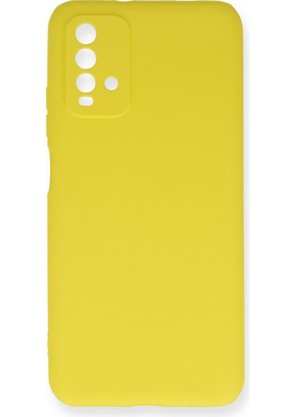 Xiaomi Redmi 9t Kılıf Yumuşak Silikon Kılıf - Sarı