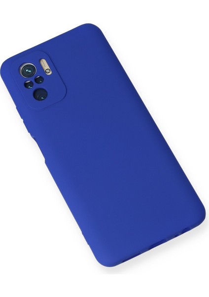 Xiaomi Redmi Note 10 Kılıf Yumuşak Silikon Kılıf - Lacivert