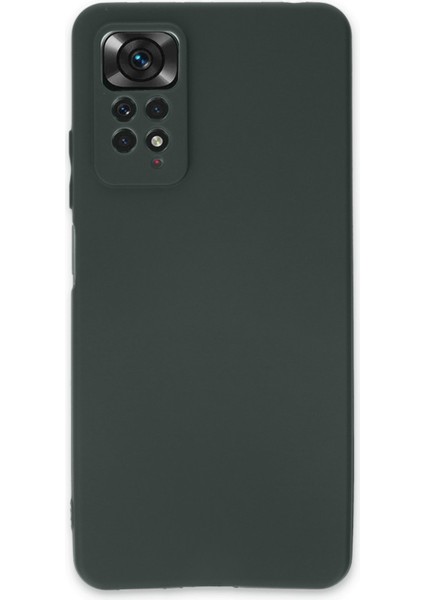 Xiaomi Redmi Note 11 Pro Kılıf Yumuşak Silikon Kılıf - Koyu Yeşil