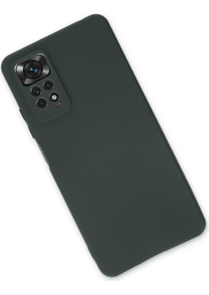 Xiaomi Redmi Note 11 Pro Kılıf Yumuşak Silikon Kılıf - Koyu Yeşil