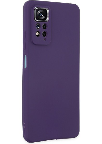 Xiaomi Redmi Note 11 Pro Kılıf Yumuşak Silikon Kılıf - Mürdüm