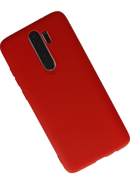 Xiaomi Redmi Note 8 Pro Kılıf Yumuşak Silikon Kılıf - Kırmızı