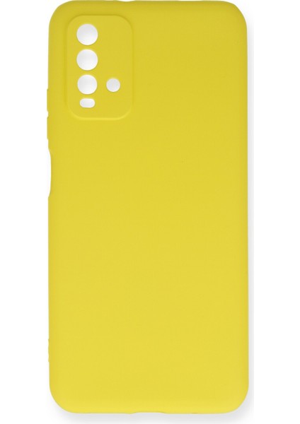 Xiaomi Redmi Note 9 4g Kılıf Yumuşak Silikon Kılıf - Sarı