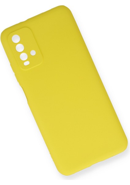 Xiaomi Redmi Note 9 4g Kılıf Yumuşak Silikon Kılıf - Sarı